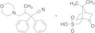 rac-β-Methyl-α,α-diphenyl-4-morpholinebutanenitrile (R)-10-Camphorsulfonic Acid Salt