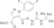 Methyl 1-(2,4-Difluoro-phenyl)-5-((4-tert-butyl-thiosemicarbazono)methyl)-1H-pyrazole-4-carboxylate