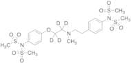 Methyl-[4-(dimethylsulfonylamino)phenylethyl]-[4-(dimethylsulfonylaminophenoxyethyl-d4)amine