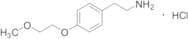 {2-[4-(2-Methoxyethoxy)phenyl]ethyl}amine Hydrochloride