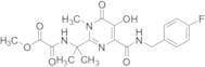 Methyl [[1-[4-[[(4-Fluorobenzyl)amino]carbonyl]-5-hydroxy-1-methyl-6-oxo-1,6-dihydropyrimidin-2-yl…