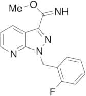 Methyl 1-[(2-Fluorophenyl)methyl]pyrazolo[3,4-b]pyridine-3-carboximidate