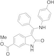 (Z)-Methyl 3-(((4-hydroxyphenyl)amino)(phenyl)methylene)-2-oxoindoline-6-carboxylate