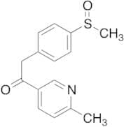 1-(6-Methyl-3-pyridinyl)-2-[4-(methylsulfinyl)phenyl]ethanone