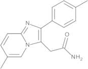 6-Methyl-2-(4-methylphenyl)imidazo[1,2-a]pyridine-3-acetamide