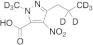 1-(Methyl-d3)-4-nitro-3-(2,2,3,3,3-D5-propyl)-1H-pyrazole-5-carboxylic Acid