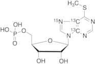6-Methylthioinosine Monophosphate-13C2,15N