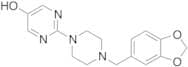 1-(3,4-Methylenedioxybenzyl)-4-(5-hydroxy-2-pyrimidyl)piperazine