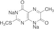 6-Methyl-2-methylthio-4,7(3H,8H)-pteridinedione Disodium Salt