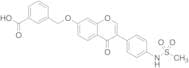 3-[[[3-[4-[(Methylsulfonyl)amino]phenyl]-4-oxo-4H-chromen-7-yl]oxy]methyl]benzoic Acid