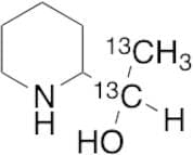 α-Methyl-2-piperidinemethanol-13C2