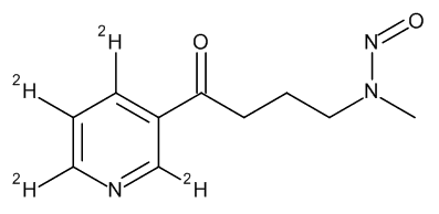 4-(Methylnitrosamino)-1-(3-pyridyl-d4)-1-butanone-d4