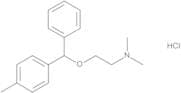 2-​[(RS)​-​(4-​Methylphenyl)​phenylmethoxy]​-​N,​N-​dimethylethanamine Hydrochloride