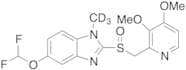 N-Methyl Pantoprazole-d3 (Mixture of 1 and 3 isomers)