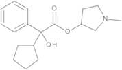 N-Methyl-3-pyrrolidinyl Cyclopentylmandelate (mixture of diastereomers)