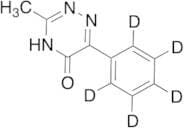 3-Methyl-6-phenyl-1,2,4-triazin-5-one-d5