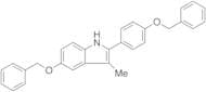 3-Methyl-5-(phenylmethoxy)-2-[4-(phenylmethoxy)phenyl]-1H-indole