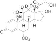 (11,12,12,6α-Methyl-D6)-Prednisolone
