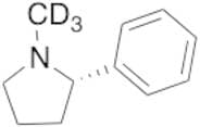 (2S)-1-Methyl-2-phenylpyrrolidine-D3