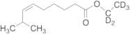 (6Z)-8-Methyl-6-nonenoic Acid Ethyl Ester-d5