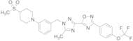 4-(Methylsulfonyl)-1-[3-[[5-methyl-3-[3-[4-(trifluoromethoxy)phenyl]-1,2,4-oxadiazol-5-yl]-1H-1,2,…