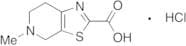 5-Methyl-4,5,6,7-tetrahydrothiazolo[5,4-c]pyridine-2-carboxylic Acid Hydrochloride