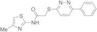 N-(4-Methyl-2-thiazolyl)-2-[(6-phenyl-3-pyridazinyl)thio]-acetamide