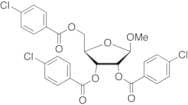Methyl 2,3,5-Tri-O-p-chlorobenzoyl-β-D-ribofuranoside