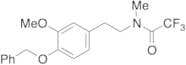N-Methyl-N-trifluoroacetyl-4-benzyloxy-3-methoxyphenethylamine