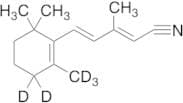 3-Methyl-5-[2,6,6-trimethyl-1-(cyclohexen-d5)-1-yl]-penta-2,4-dienenitrile