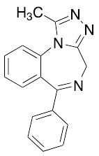 1-Methyl-6-phenyl-4H-s-triazolo[4,3-a][1,4]benzodiazepine(8-Deschloro Alprazolam)