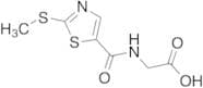 N-[[2-(Methylthio)-5-thiazolyl]carbonyl]-glycine