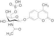 4-Methylumbelliferyl 2-Acetamido-2-deoxy-β-D-galactopyranoside 6-Sulfate