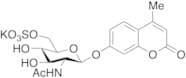 4-Methylumbelliferyl 6-Sulfo-2-acetamido-2-deoxy-(β)-D-glucopyranoside Potassium Salt