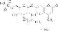 4-Methylumbelliferyl 2-Acetamido-2-deoxy-b-D-glucopyranoside 6-Sulphate Sodium Salt