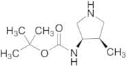(3R-cis)-(4-Methyl-3-pyrrolidinyl)-carbamic Acid 1,1-Dimethylethyl Ester