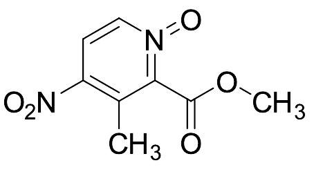 5-Methyl-4-nitropyridine-N-oxide-6-carboxylic Acid Methyl Ester