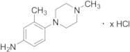 3-Methyl-4-(4-methylpiperazin-1-yl)aniline Hydrochloride Salt