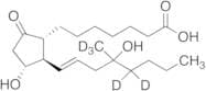 (8R,11R,12R,16RS)-Misoprostol Acid-d5