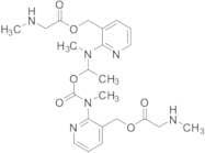 (2-(Methyl((1-(methyl(3-(((methylglycyl)oxy)methyl)pyridin-2-yl)amino)ethoxy)carbonyl)amino)pyridi…
