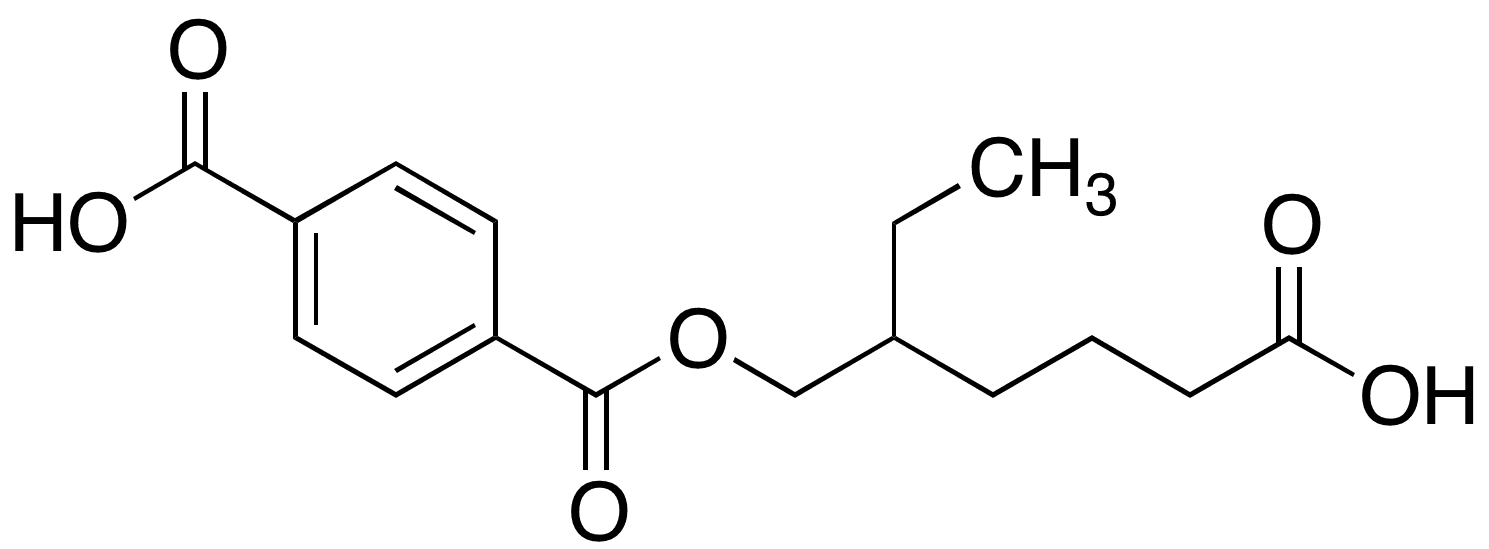Mono-2-ethyl-5-carboxypentyl Terephthalate (MECPTP)