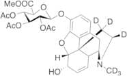 Morphine 3-(Tri-O-acetyl-β-D-glucuronide) Methyl Ester-d6