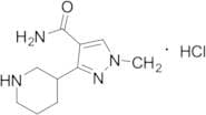 1-Methyl-3-(piperidin-3-yl)-1H-pyrazole-4-carboxamide Hydrochloride
