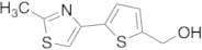 [5-(2-Methyl-1,3-thiazol-4-yl)-2-thienyl]methanol