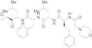 (alphaS)-α-[[2-(4-Morpholinyl)acetyl]amino]benzenebutanoyl-L-leucyl-N-[(1S)-3-methyl-1-[[(2R)-2-me…