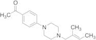(E)-1-(4-(4-(2-Methylbut-2-en-1-yl)piperazin-1-yl)phenyl)ethanone