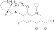6-Desfluoro,8-Desmethoxy 8-Fluoro,6-Methoxy-13CD3 Moxifloxacin