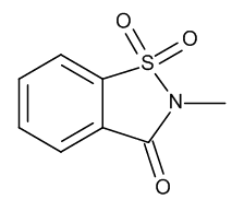 2-Methyl-1,1-dioxo-1,2-benzothiazol-3-one