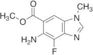 Methyl 5-amino-4-fluoro-1-methyl-1H-benzo[d]imidazole-6-carboxylate