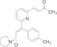 1-[(2E)-3-(4-Methylphenyl)-3-{6-[(1E)-3-oxobut-1-en-1-yl]pyridin-2-yl}prop-2-en-1-yl]pyrrolidin-1-…
